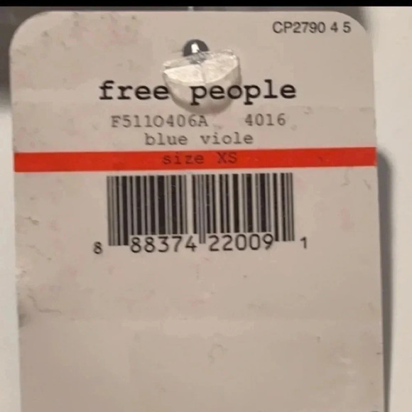 Free People Blue Violet Lace Bandeau XS, S - Picture 6 of 6